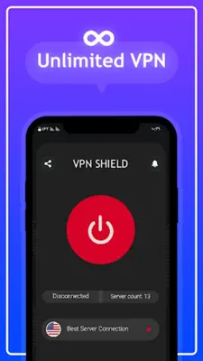 Turbo fast VPN- private,secure android App screenshot 2